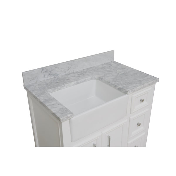Sand & Stable Emiliano 36'' Free Standing Single Bathroom Vanity with